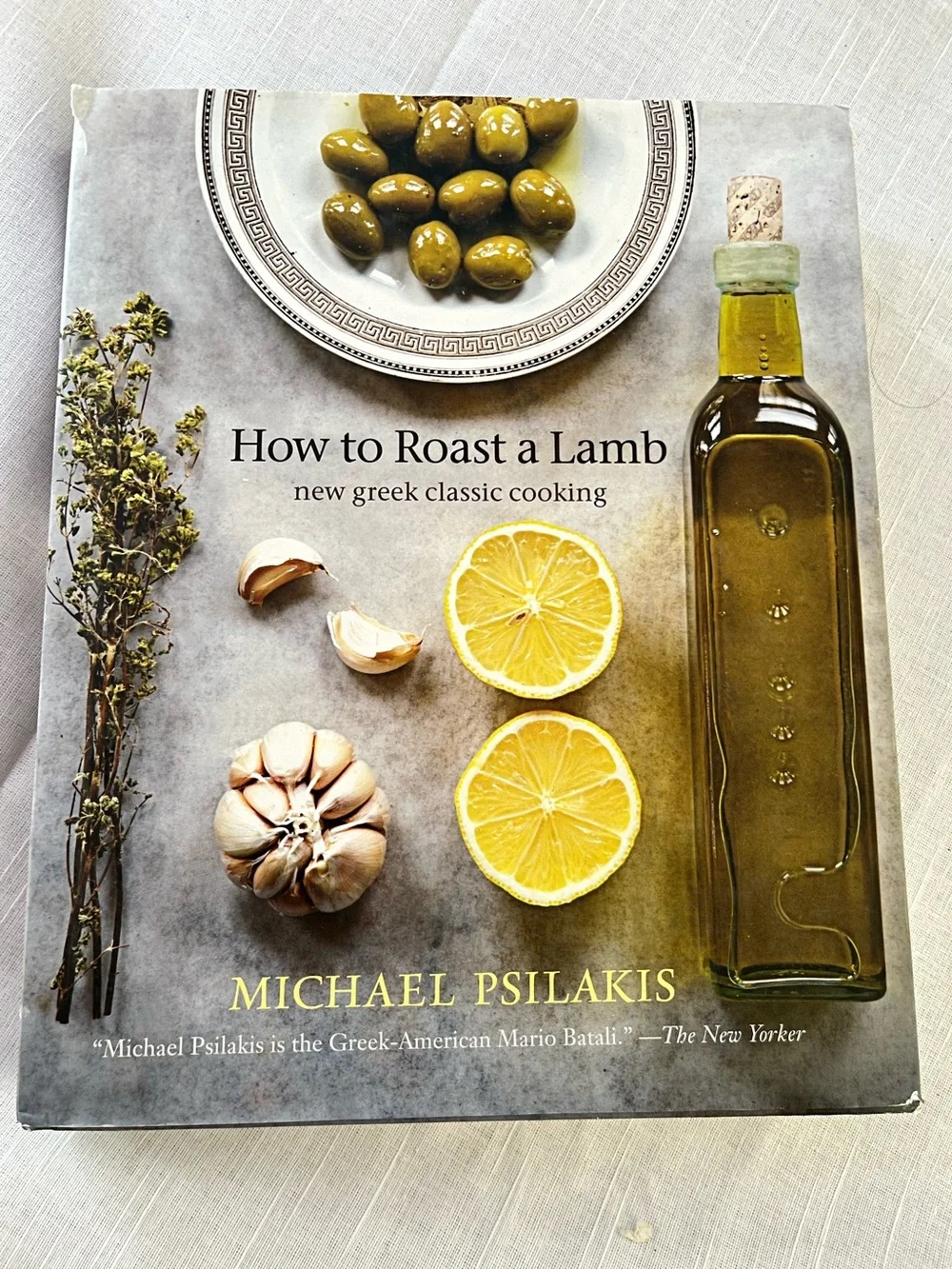The book modern Mediterranean and American cooking